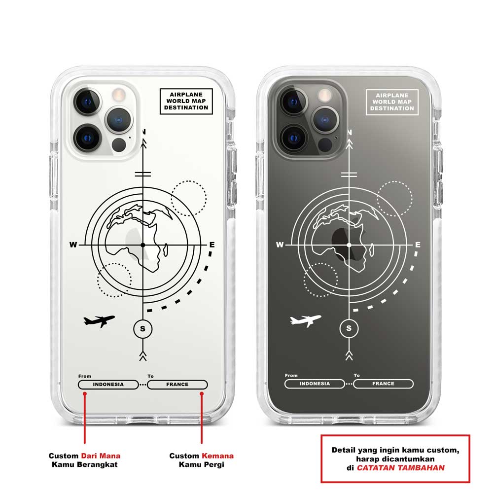Airplane Map Destination (Custom)