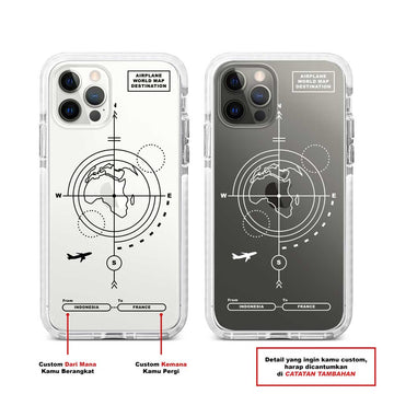 Airplane Map Destination (Custom)
