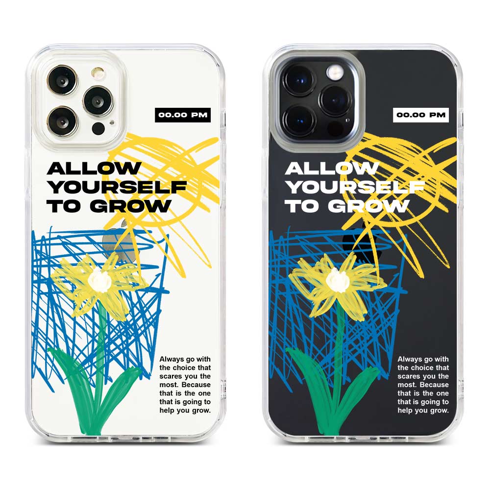 Allow Yourself To Grow / Hybrid Crystal Magsafe iPhone 11