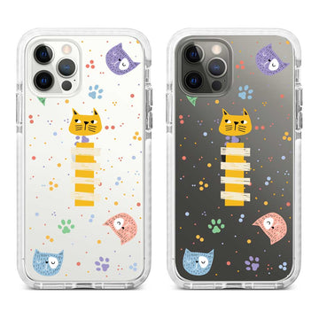 Alphabet Of My Name I / Hybrid Crystal Case iPhone 16 Pro