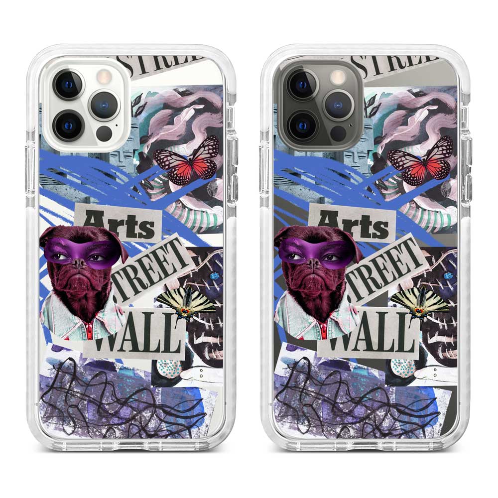 [Ready] Cassion Art Street Wall for Samsung Hybrid Crystal Case Samsung S21