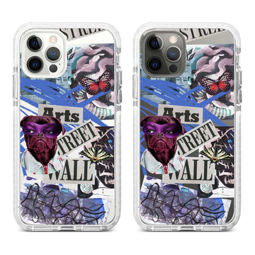 [Ready] Cassion Art Street Wall for Samsung Hybrid Crystal Case Samsung S21