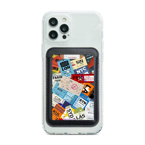 Bag Tag Travel Magnetic Pocket Wallet