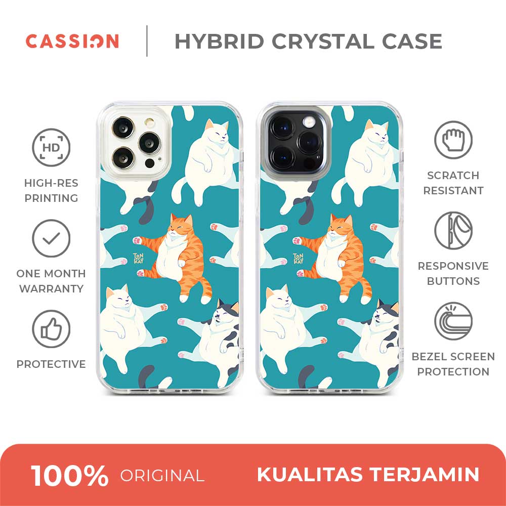 [Ready] Chilling by Ton N Kay for iPhone Hybrid Crystal Case iPhone 11 Pro Max Motif Transparent Background