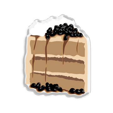 Brown Sugar Boba Cake Popup Stand Acrylic