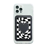 Chessboard In Luv Magnetic Wallet Pocket