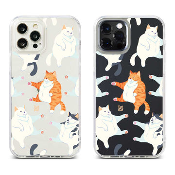 Chilling by Ton N Kay / Transparent Background / Hybrid Crystal Magsafe iPhone 15