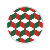 Christmas Cube Pattern Popup Stand Acrylic