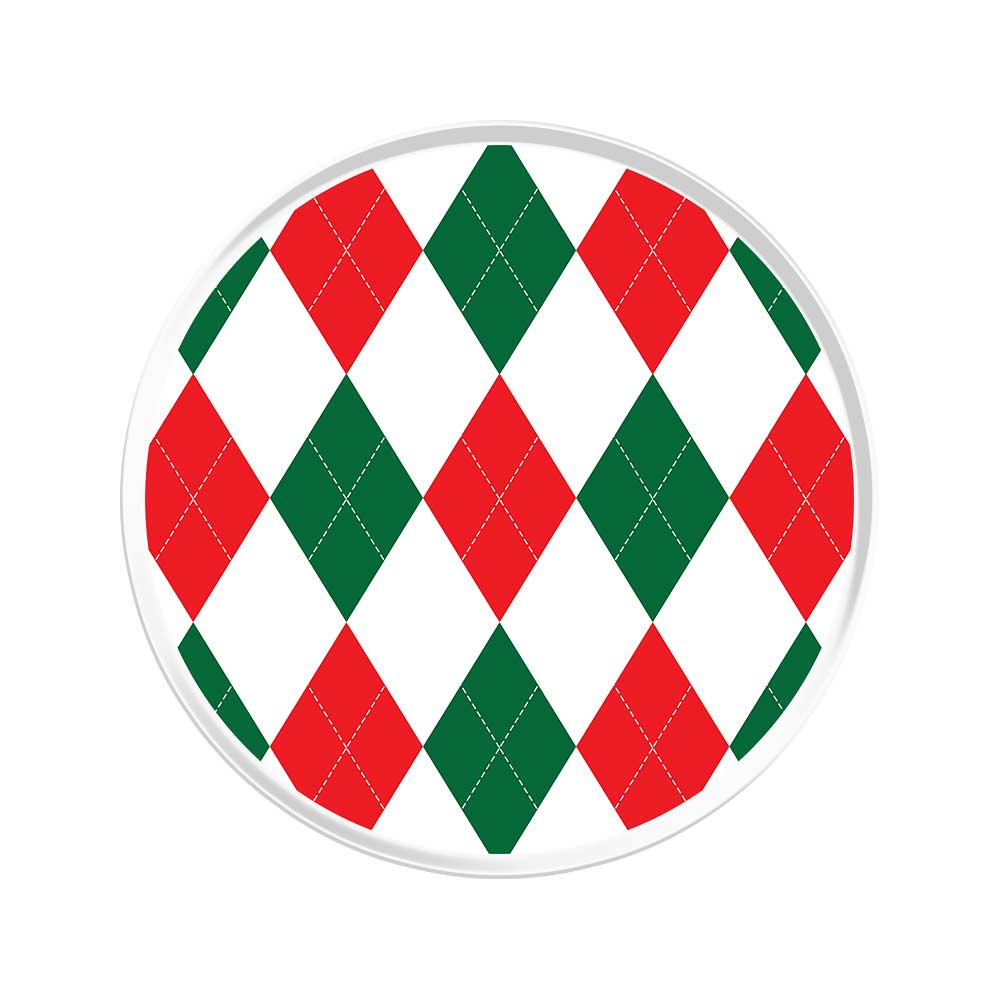 Christmas Diamond Pattern Popup Stand Acrylic