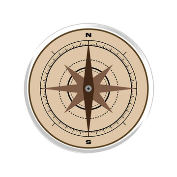 Compass Acrylic Popup Stand