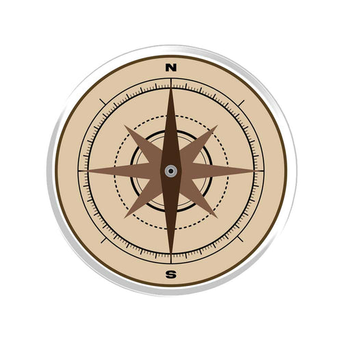 Compass Acrylic Popup Stand