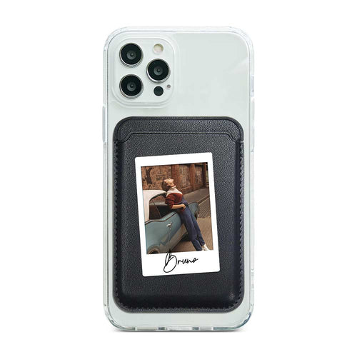 Custom Polaroid Pocket Magnetic Pocket Wallet