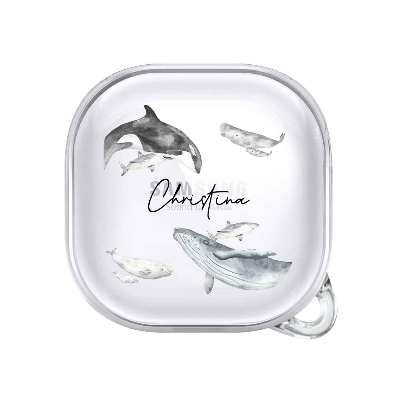 Custom Your Name In The Underwater Kingdom Airpods Or Earbuds Case