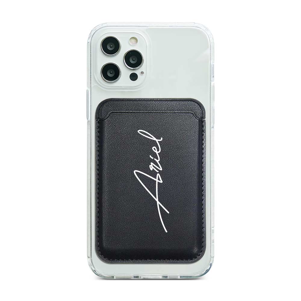 Custom Your Name On Pocket Magnetic Pocket Wallet