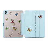 Customize Your Name With Butterflies For Ipad Case