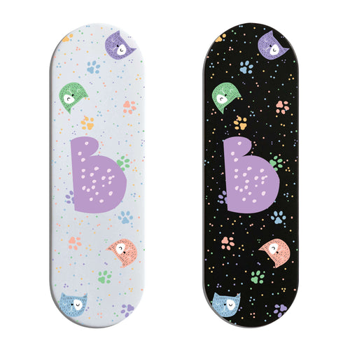 Cute Initials Finger Grip