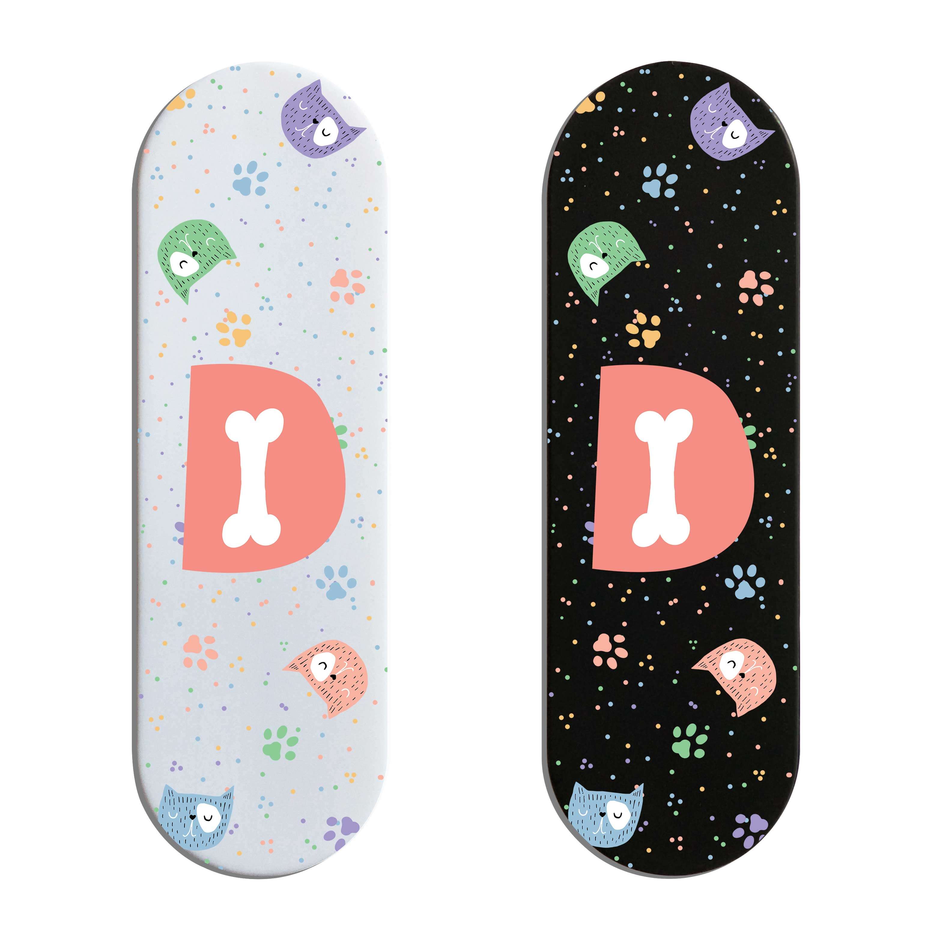 Cute Initials Finger Grip