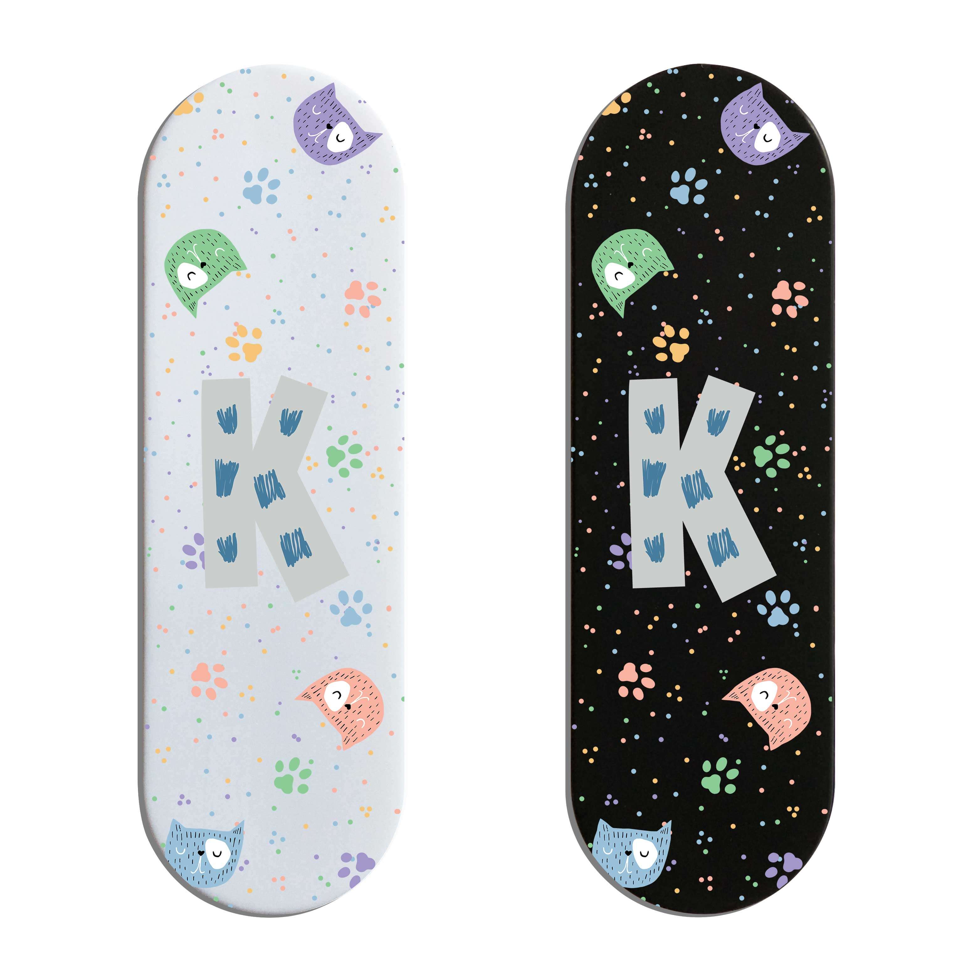 Cute Initials Finger Grip