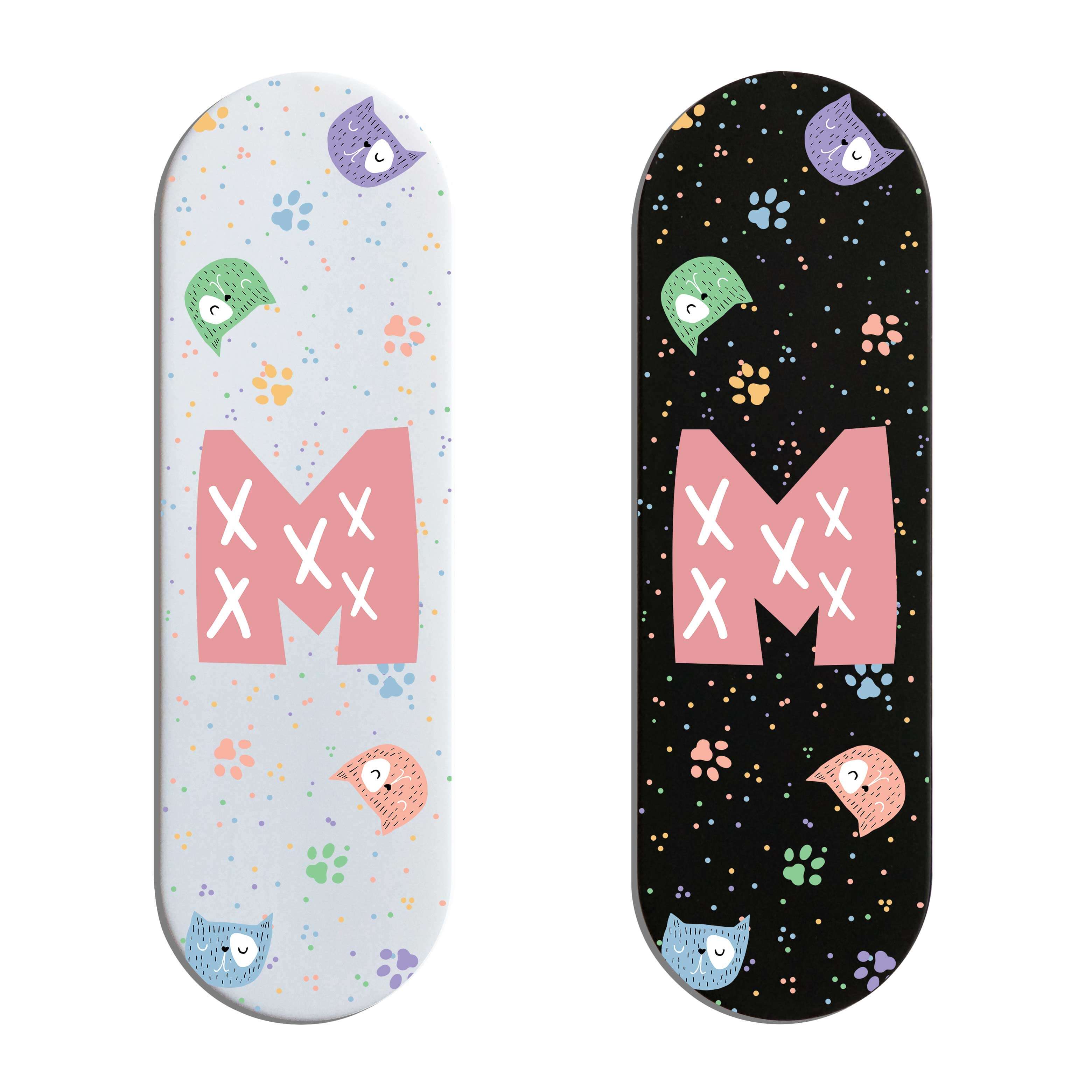 Cute Initials Finger Grip