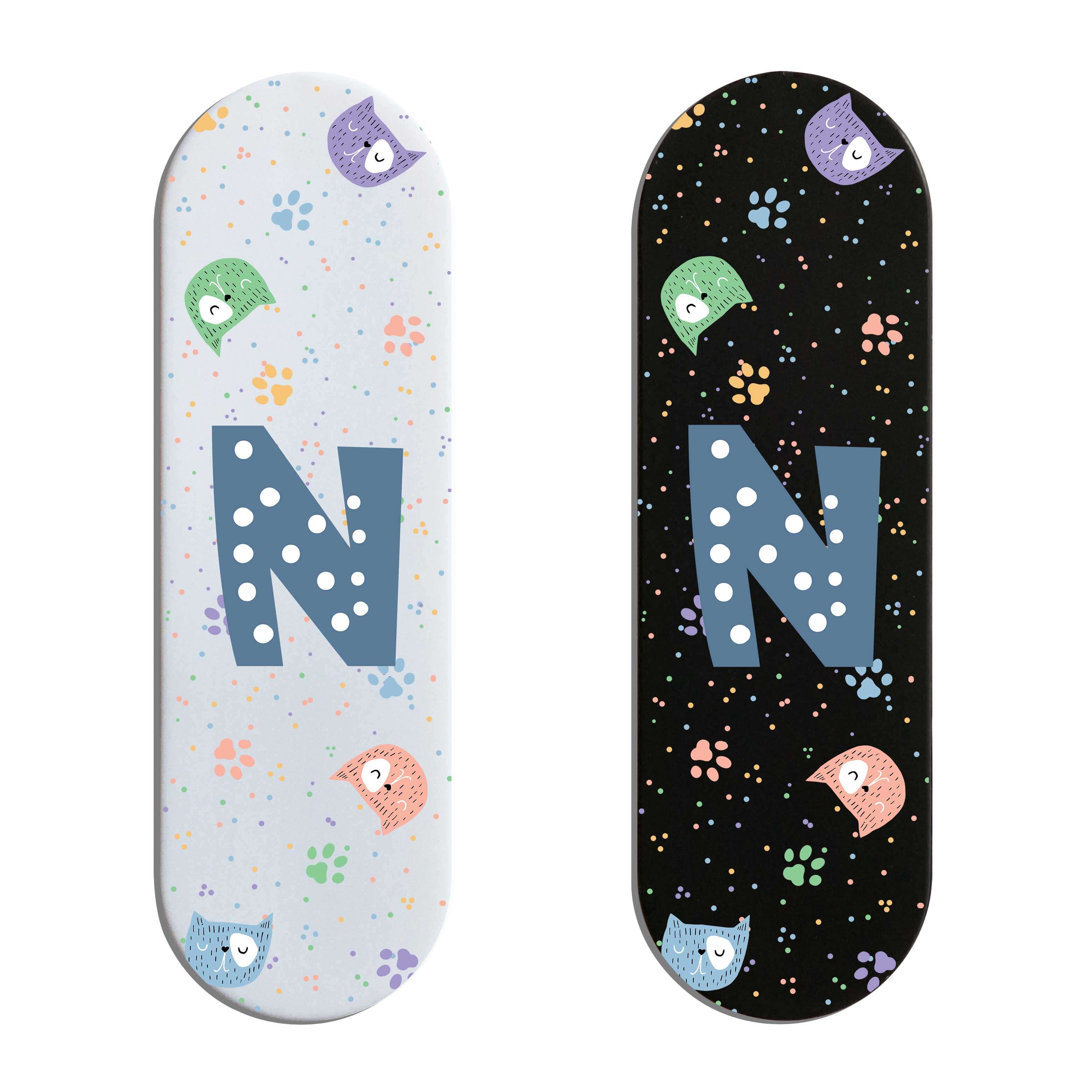 Cute Initials Finger Grip