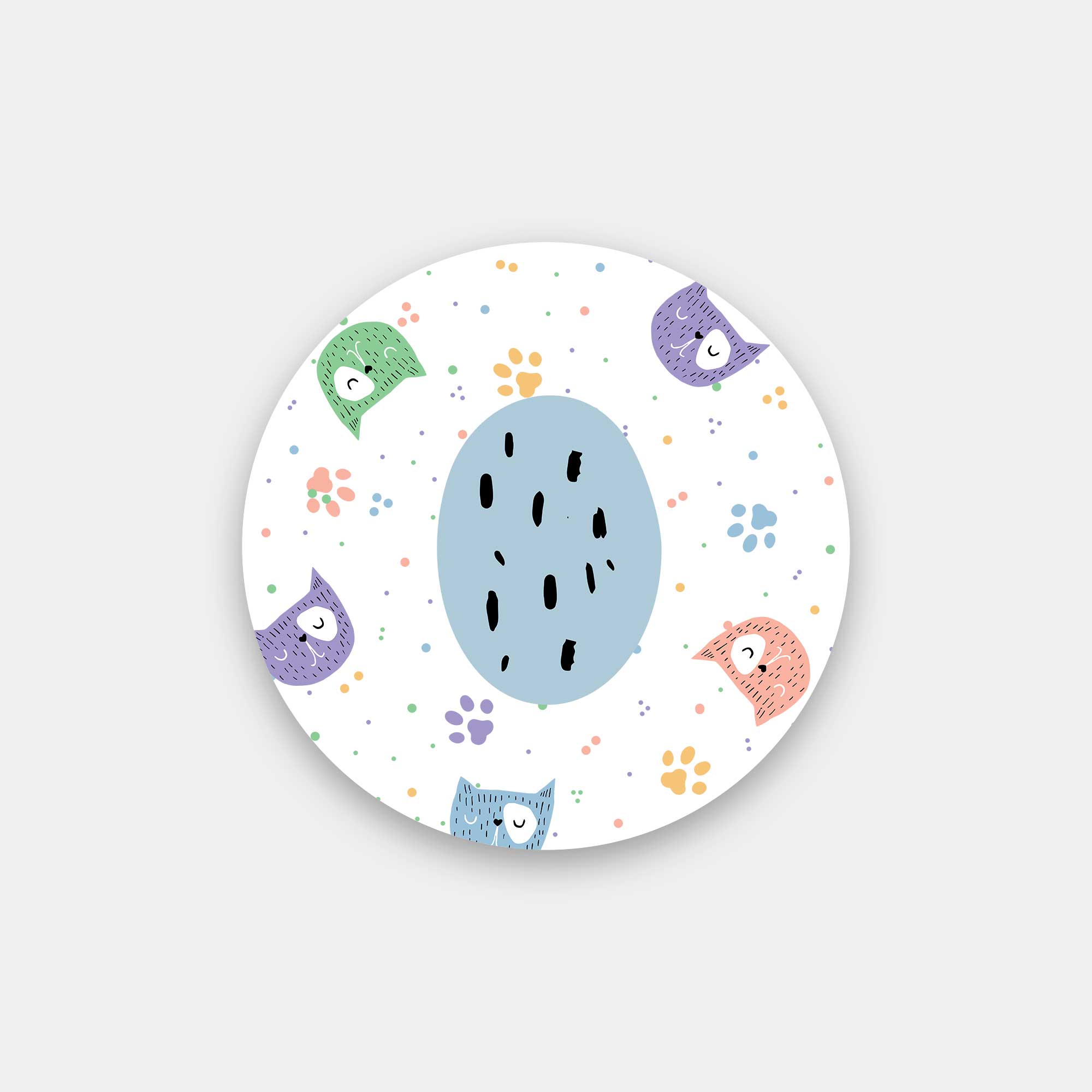 Cute Initials Popup Stand