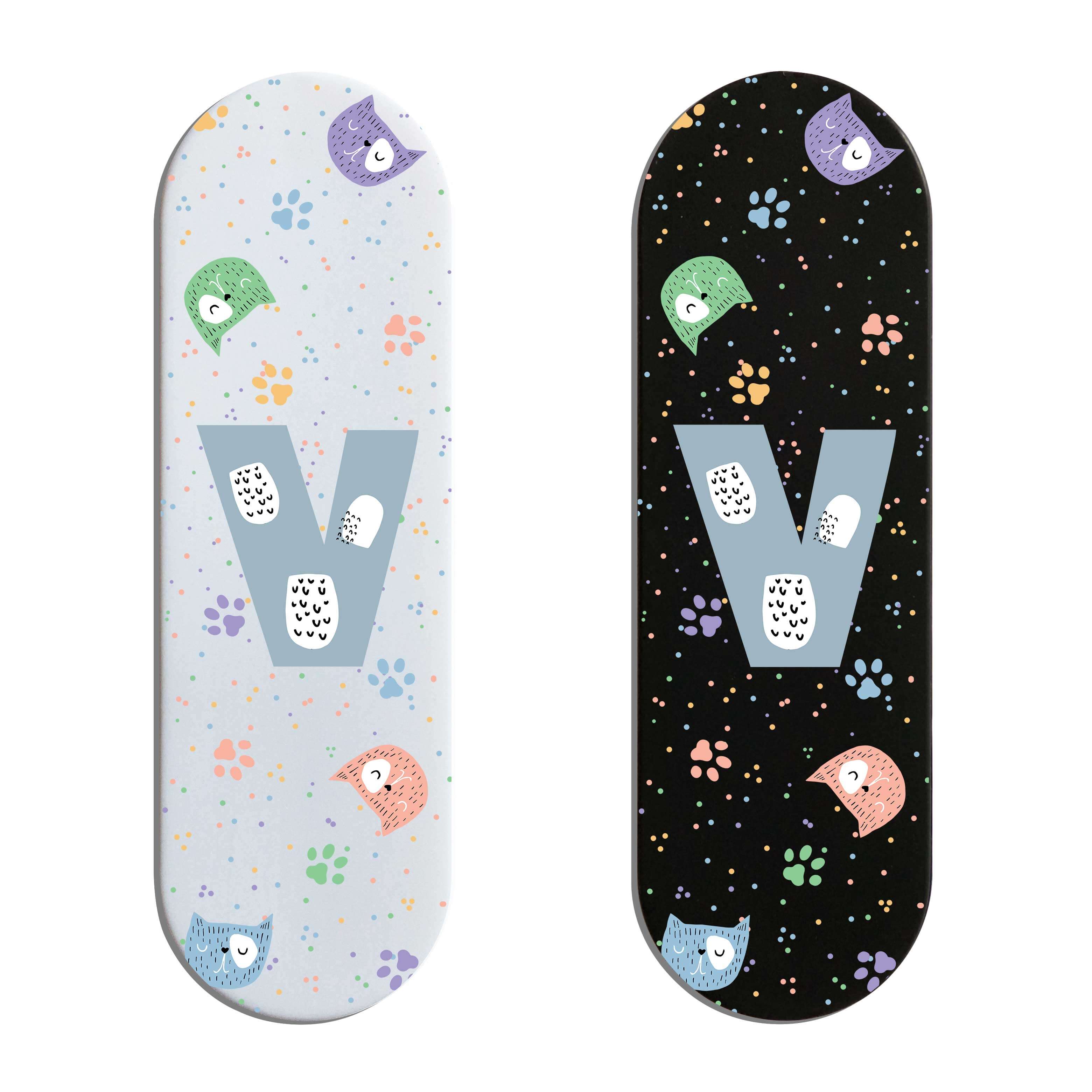 Cute Initials Finger Grip