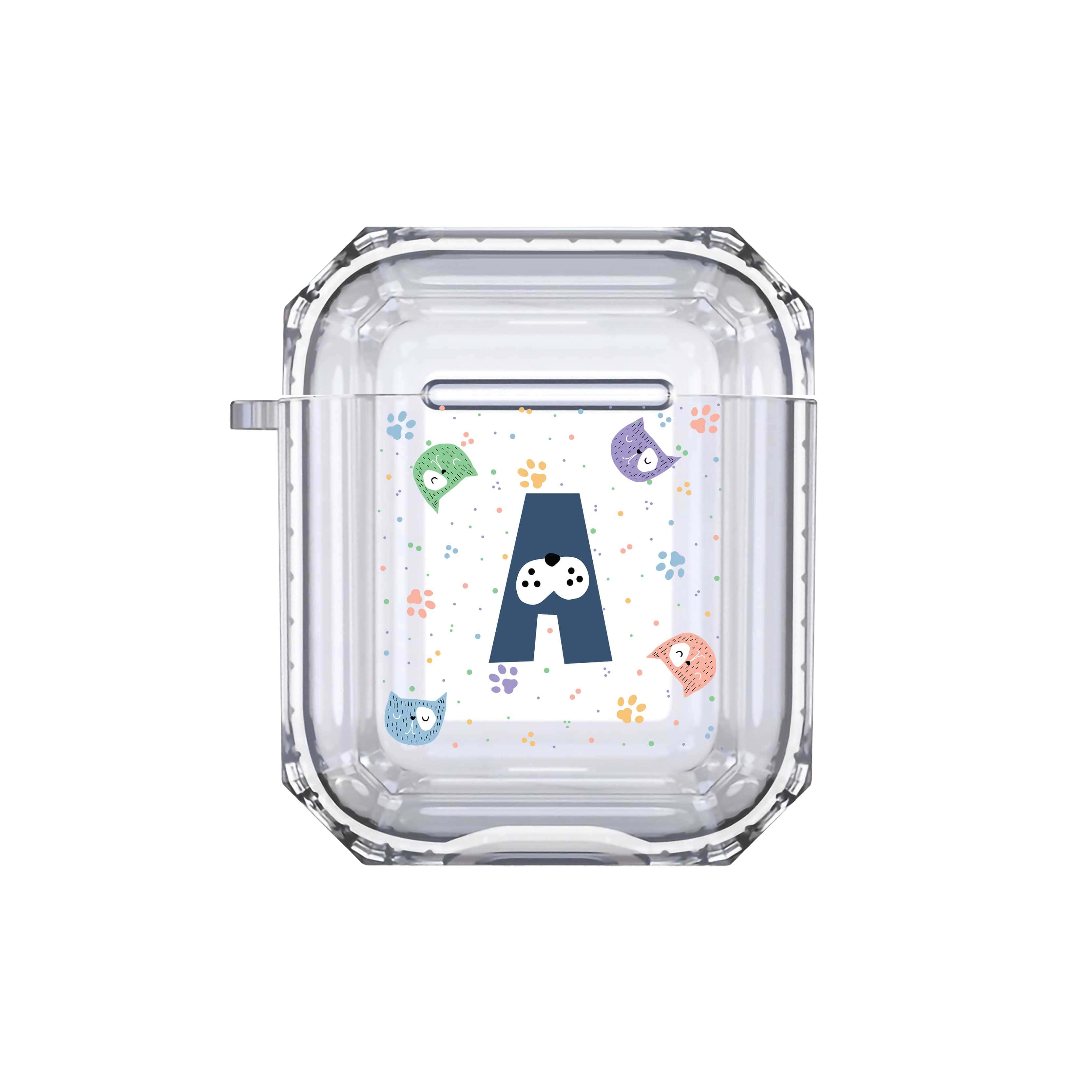 Cute Initials Airpods or Earbuds Case