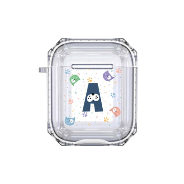 Cute Initials Airpods or Earbuds Case