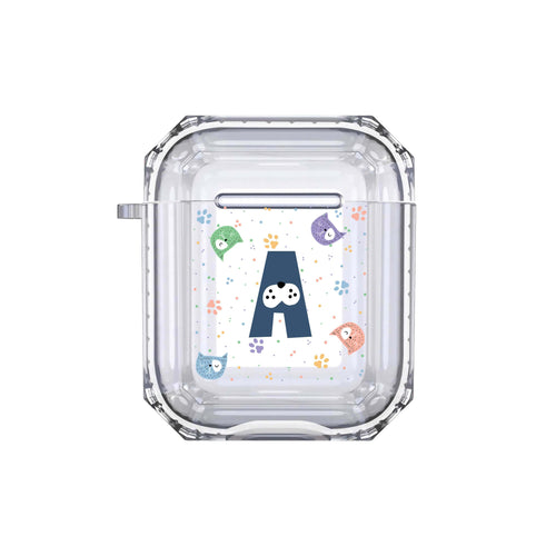 Cute Initials Airpods or Earbuds Case