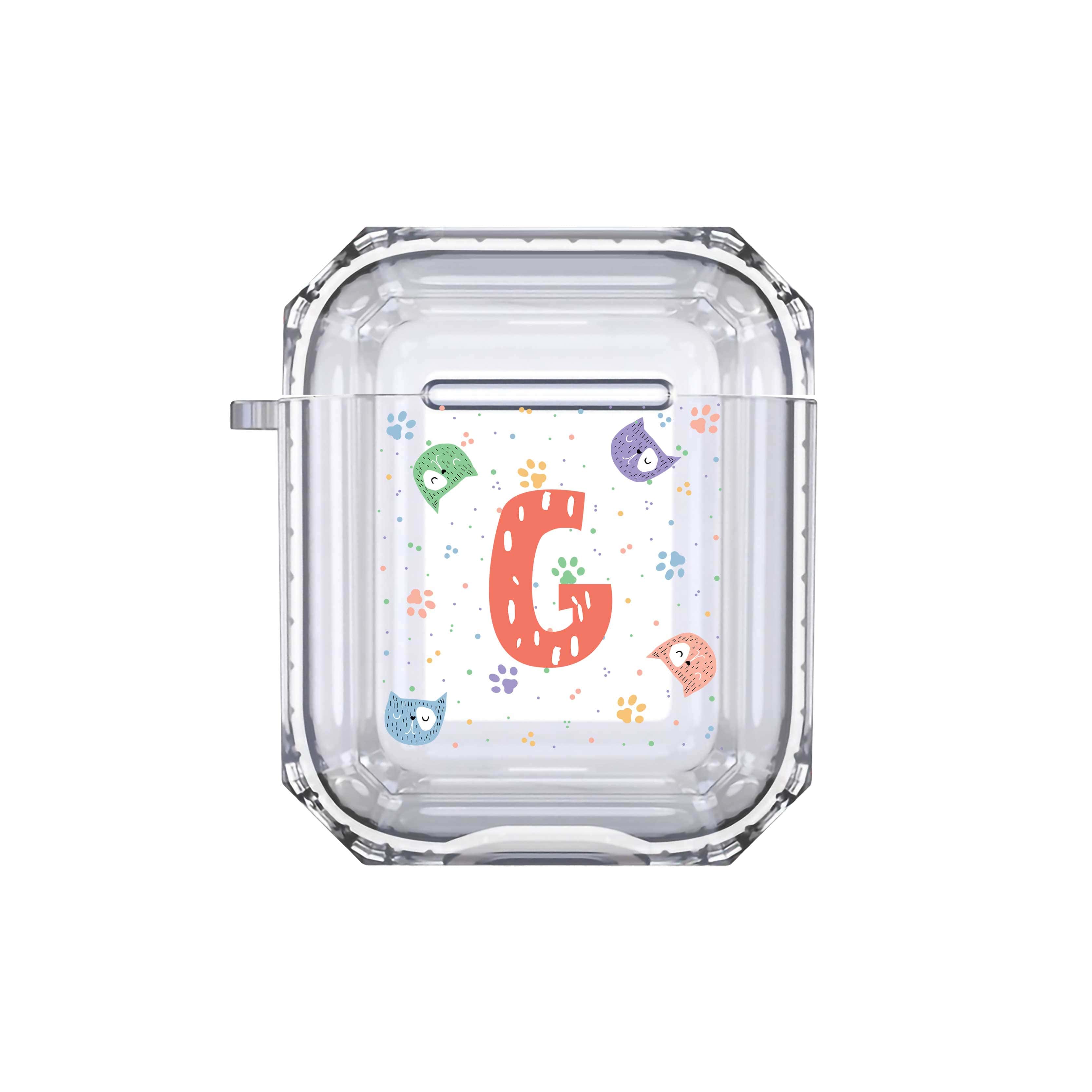 Cute Initials Airpods or Earbuds Case