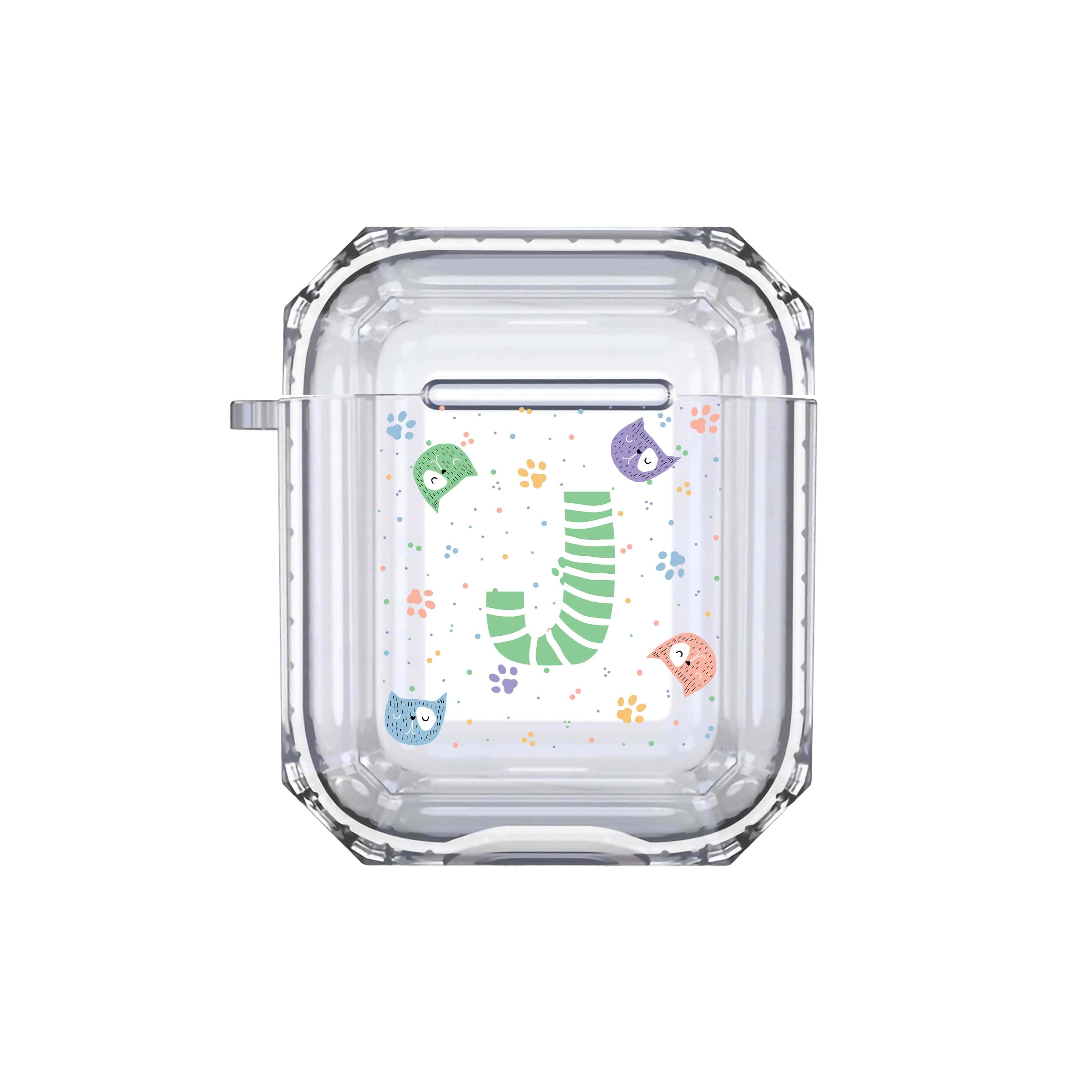 Cute Initials Airpods or Earbuds Case