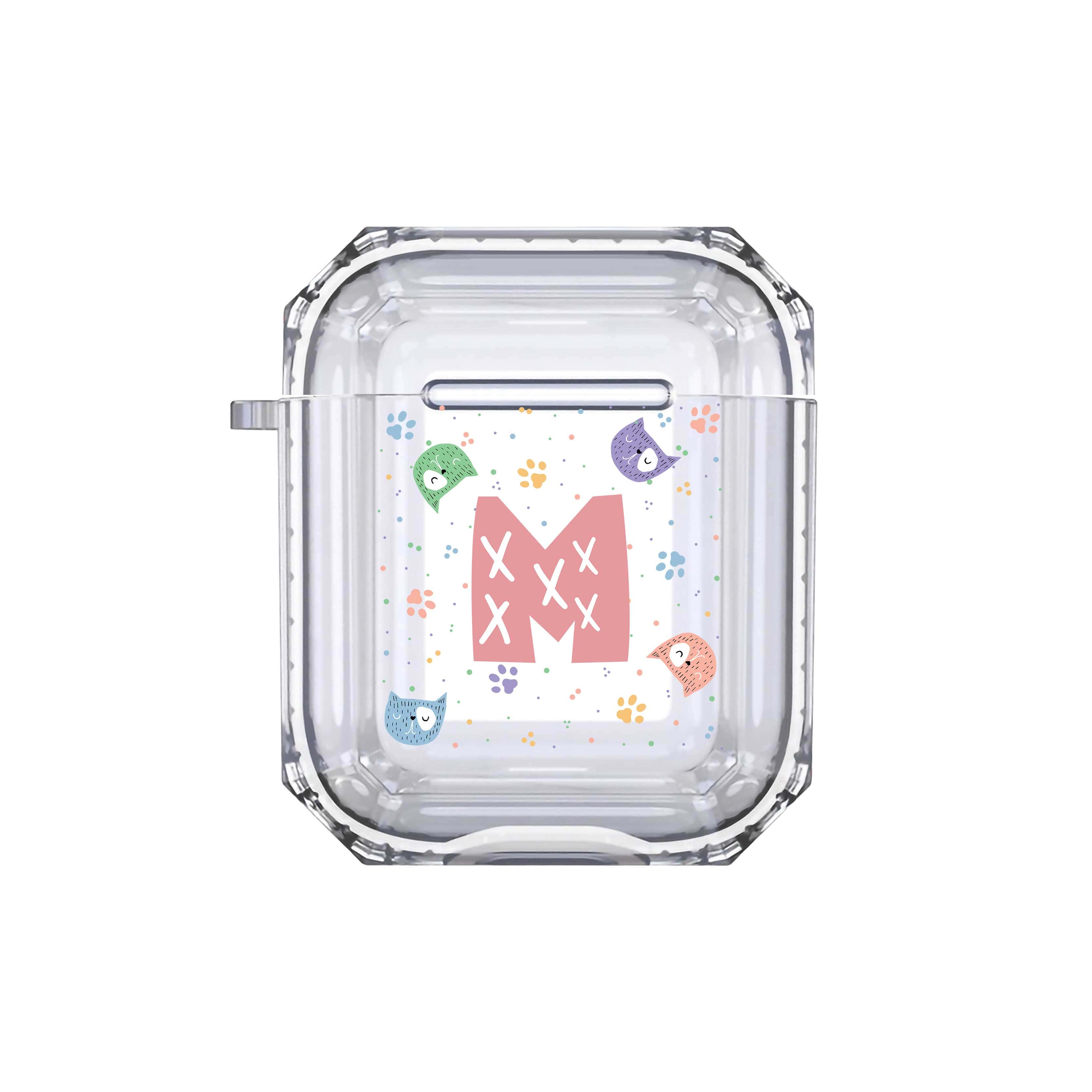 Cute Initials Airpods or Earbuds Case