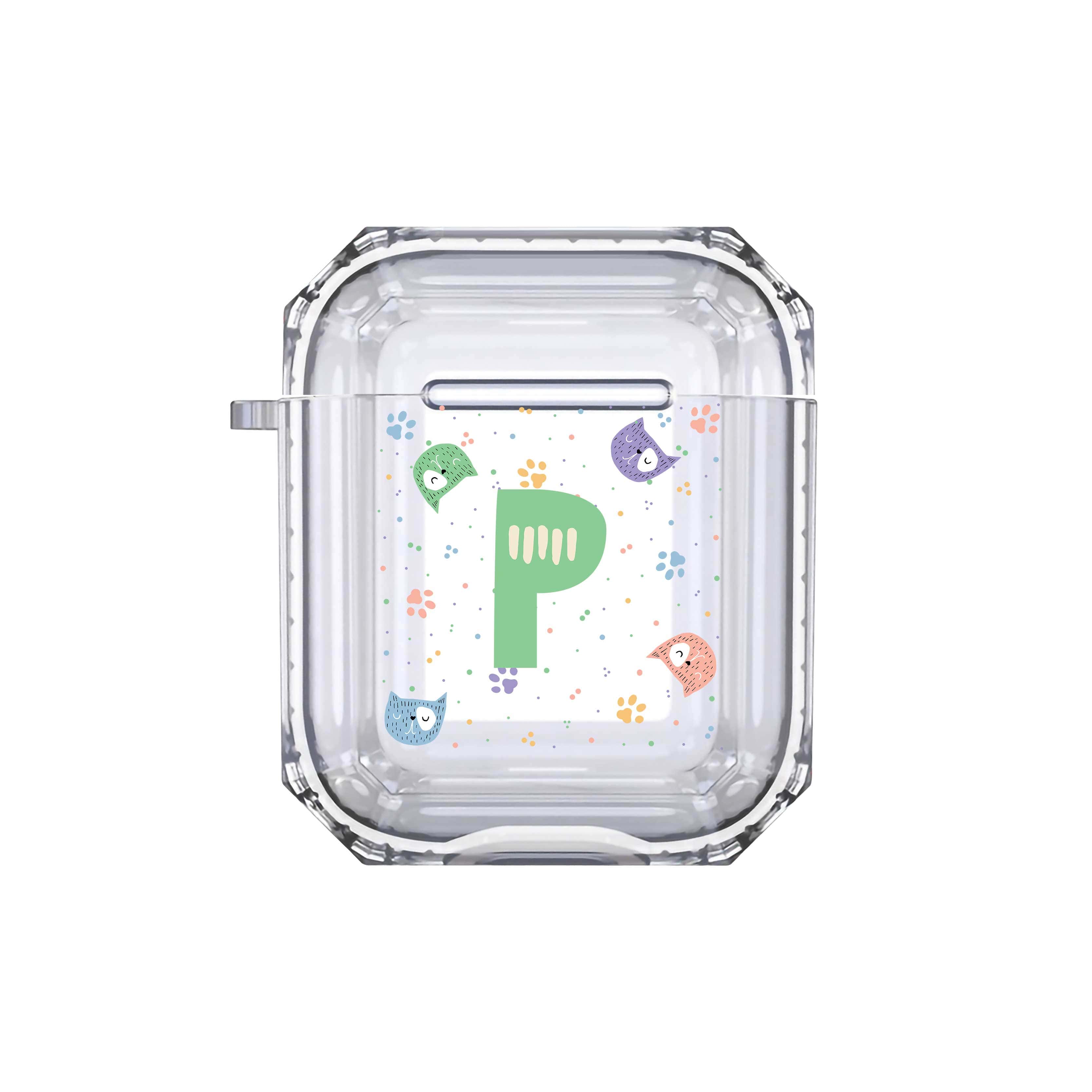 Cute Initials Airpods or Earbuds Case