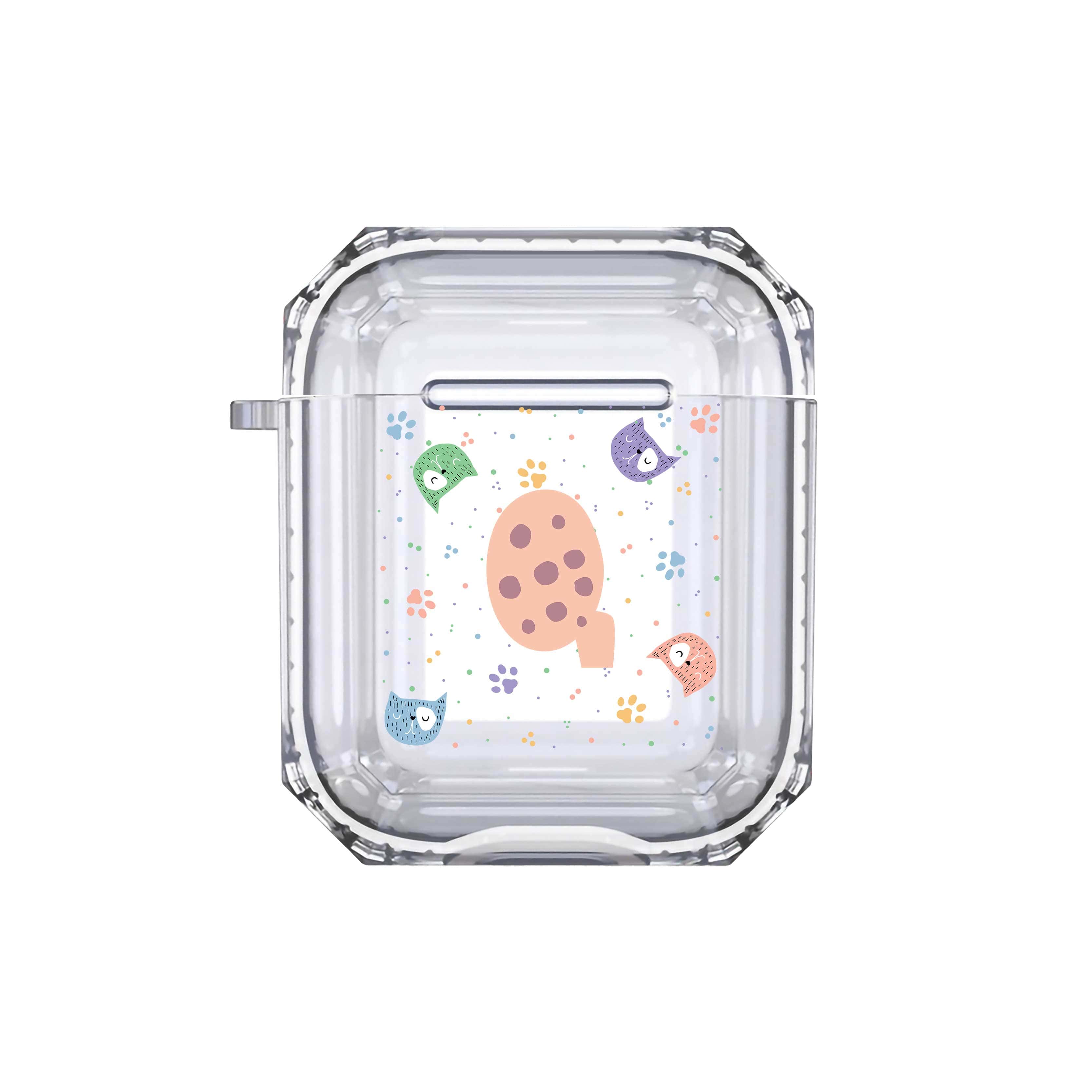 Cute Initials Airpods or Earbuds Case