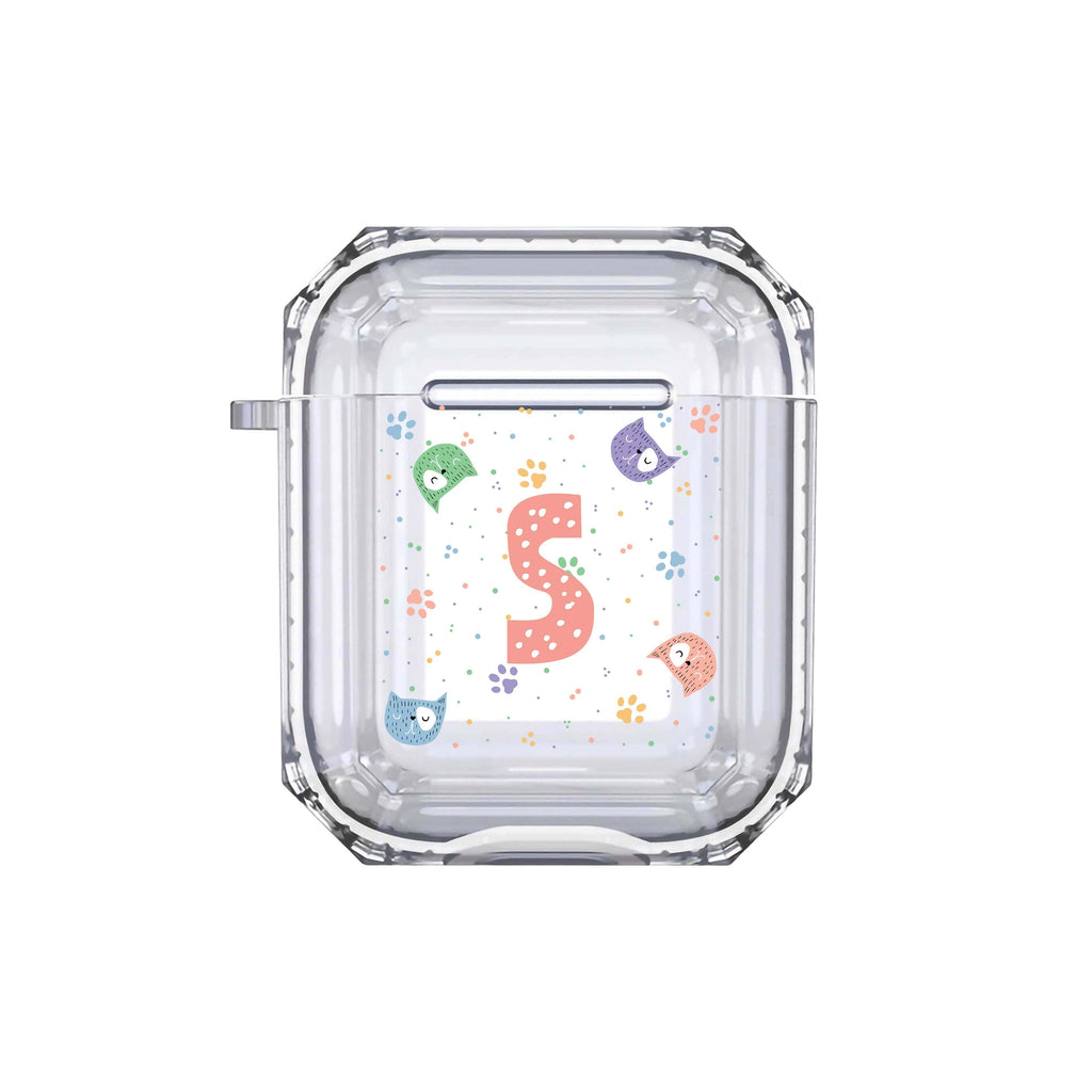 Cute Initials Airpods or Earbuds Case