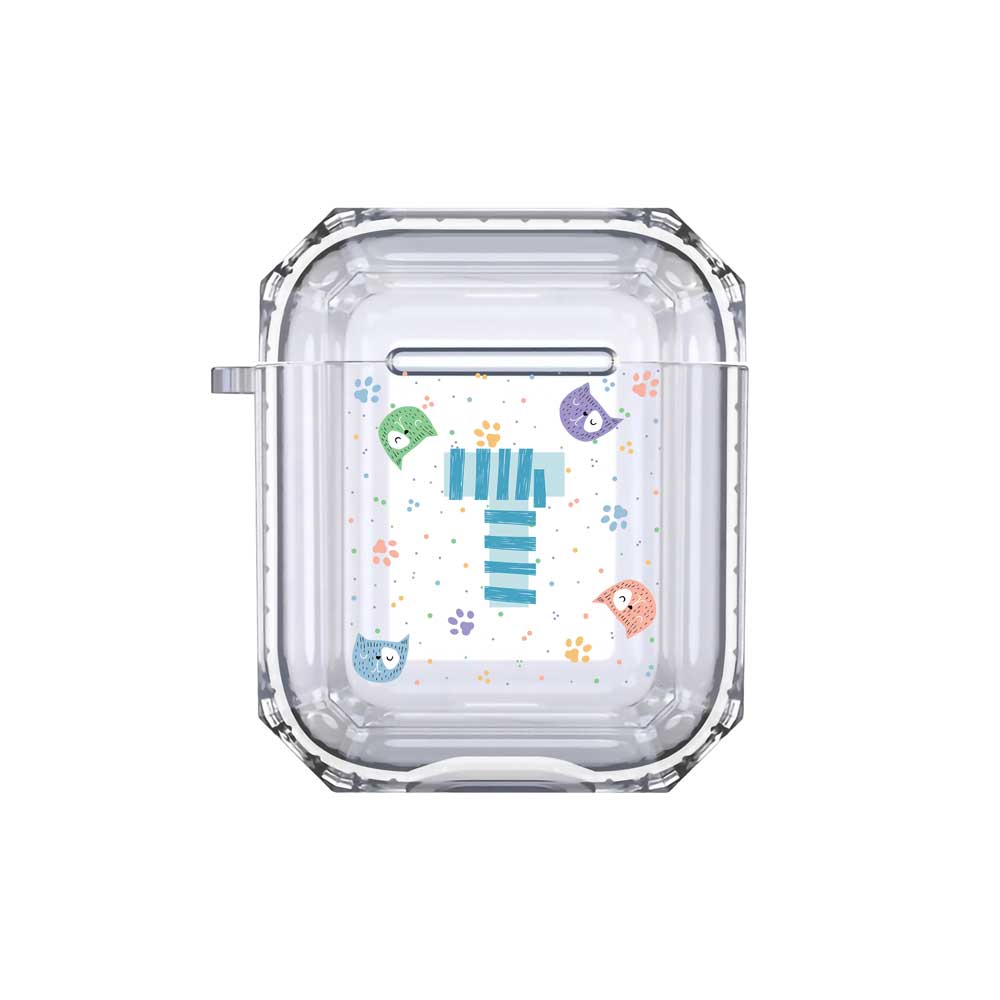 Cute Initials Airpods or Earbuds Case