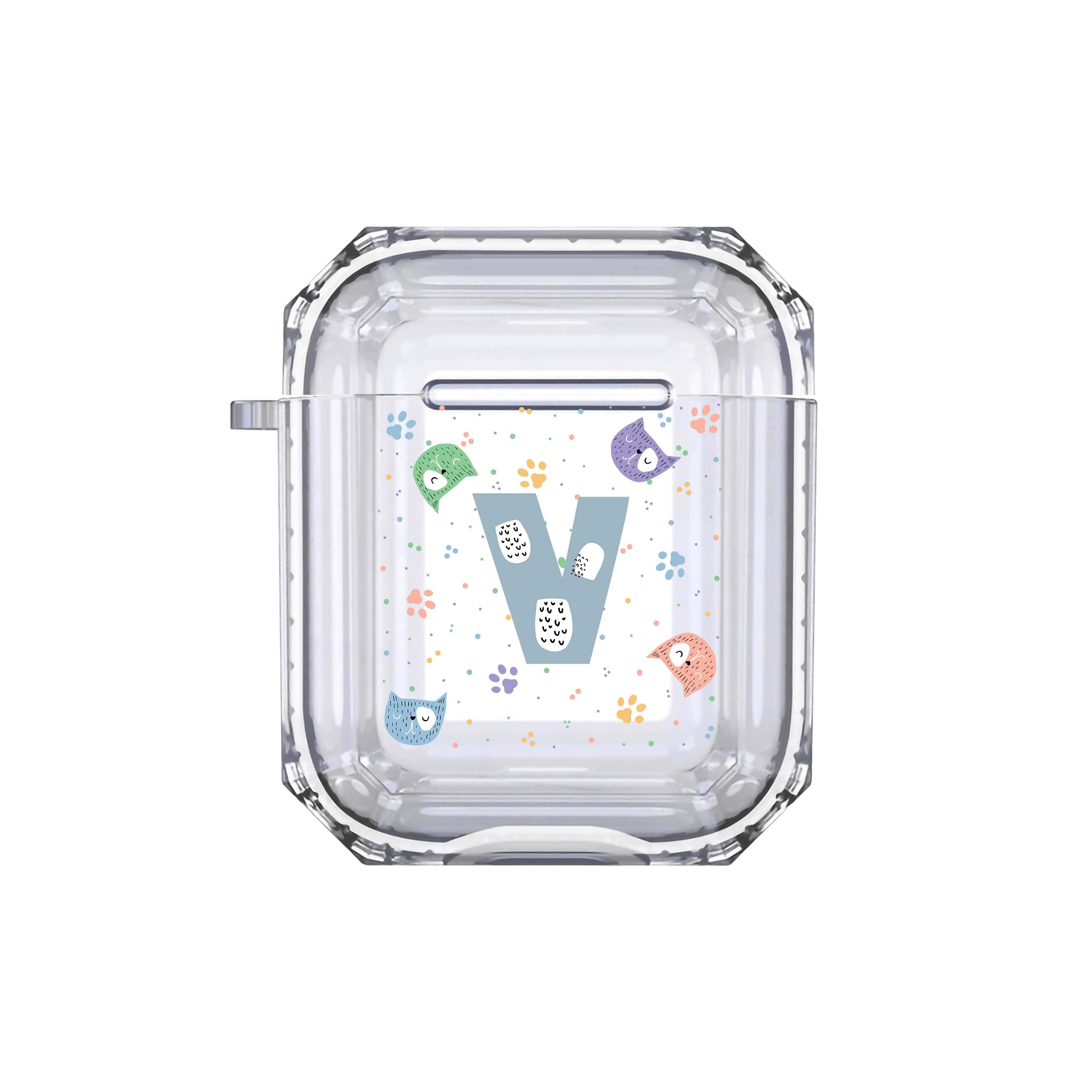 Cute Initials Airpods or Earbuds Case