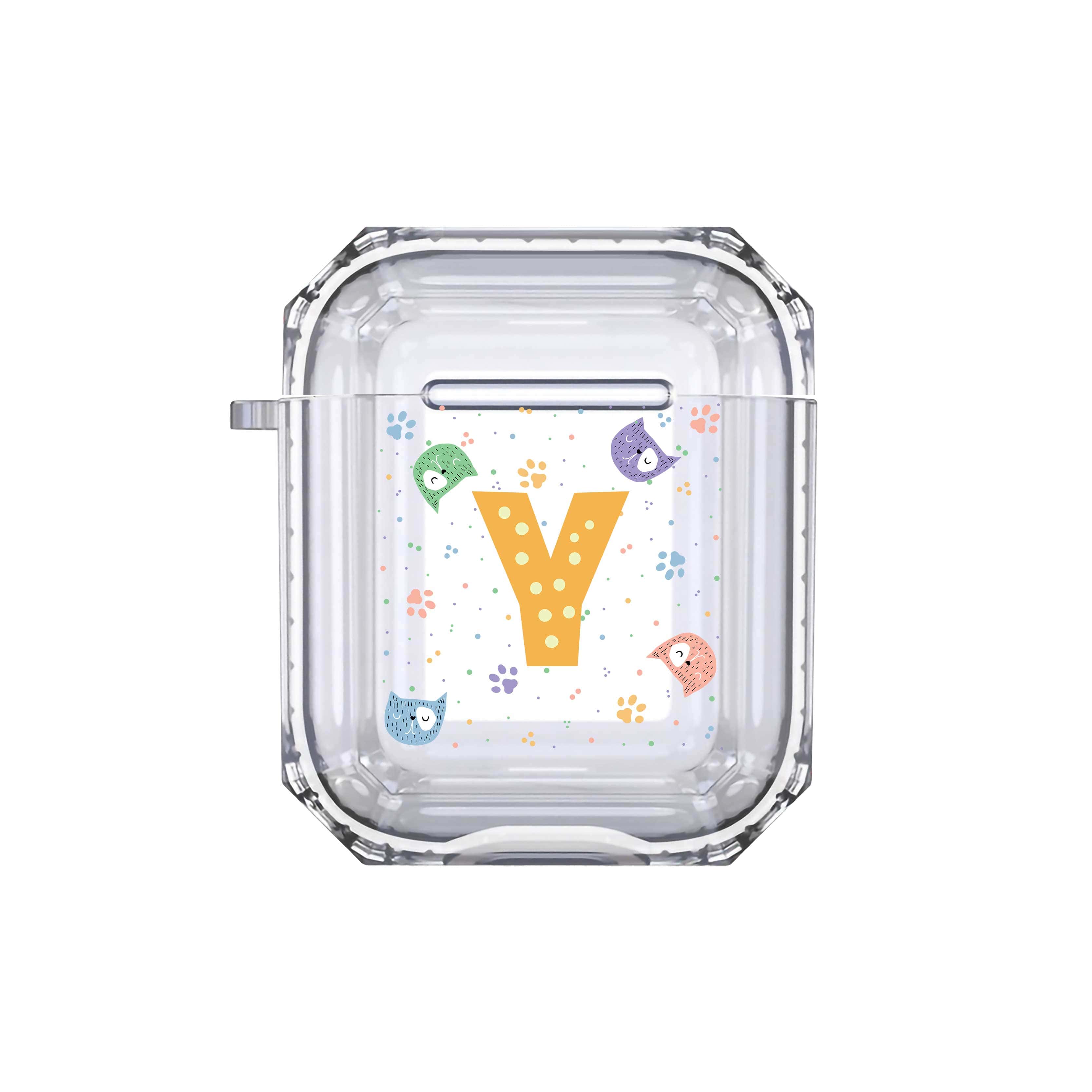 Cute Initials Airpods or Earbuds Case