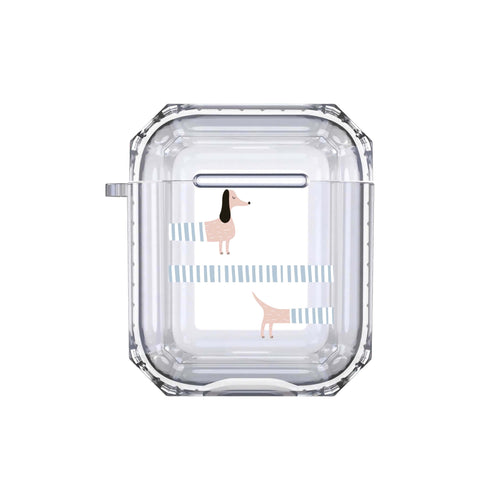 Dachshund Pieces Airpods or Earbuds Case
