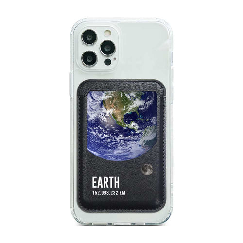 Distance Of The Earth Magnetic Pocket Wallet
