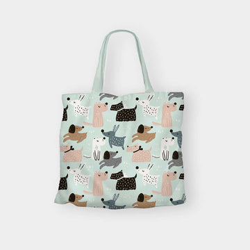 Tas Belanja Lipat Tote Bag Lipat Doggo Park