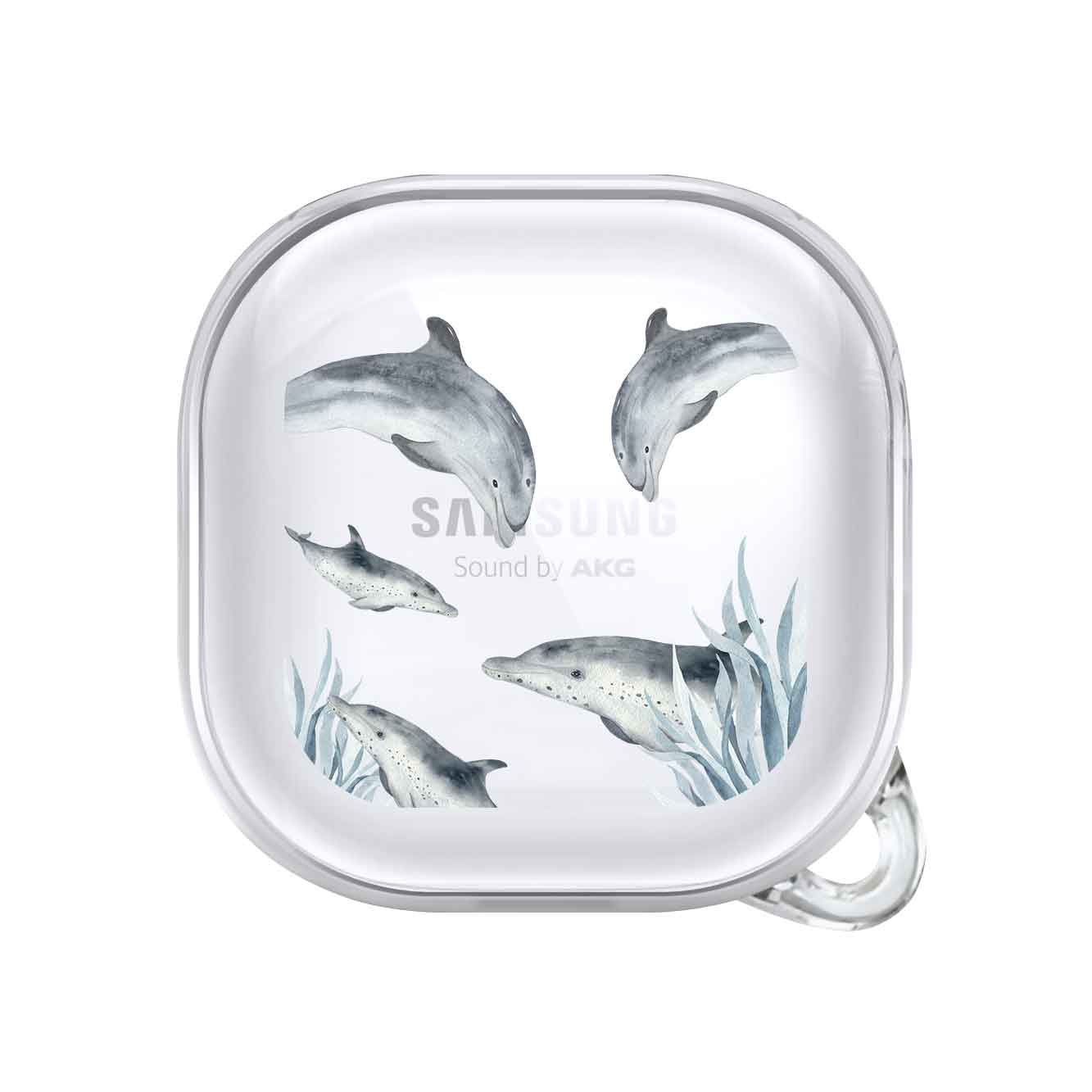 Dolphins Dive Into The Sea Airpods Or Earbuds Case