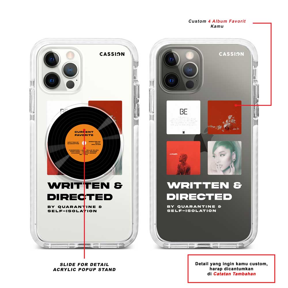 Fav Album During Quarantine + Vynil Acrylic Popup Stand (Custom)