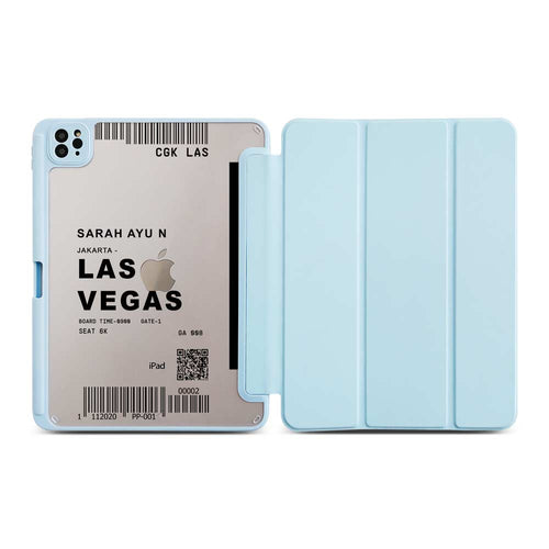 Flight Ticket (Custom) For Ipad Case