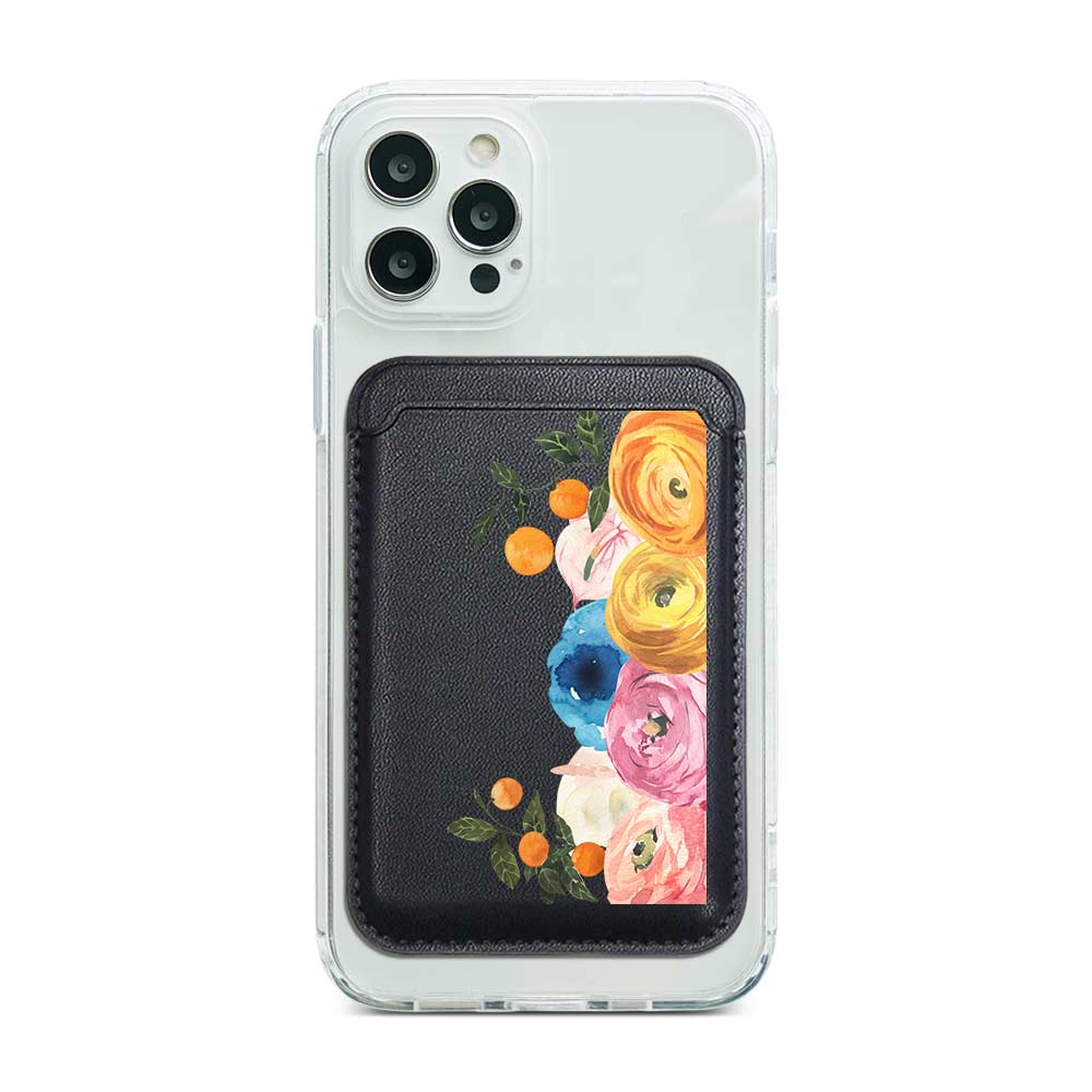 Flower In Garden Magnetic Pocket Wallet