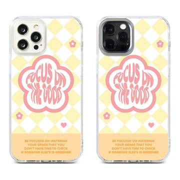 [Ready] Cassion Focus On The Good for Samsung Hybrid Crystal Case Samsung A53