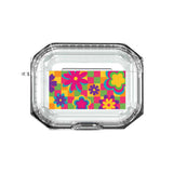 Groovy Retro Flowers Airpods Case