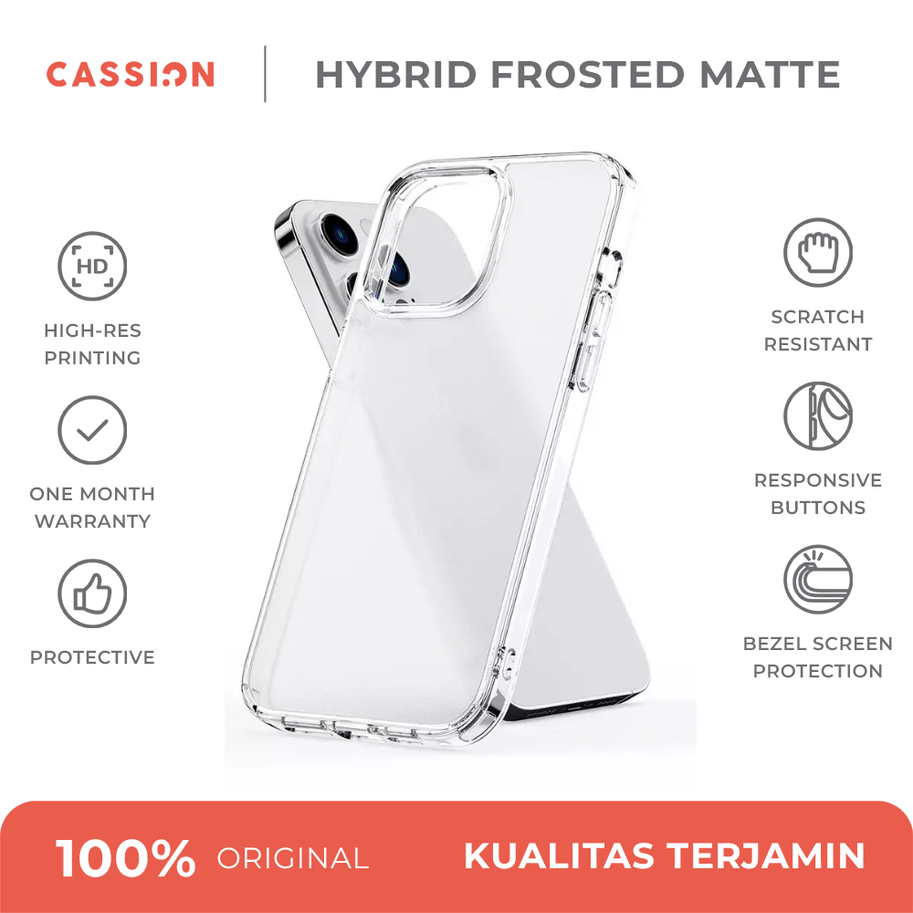 Hybrid Frosted Matte Case Polos