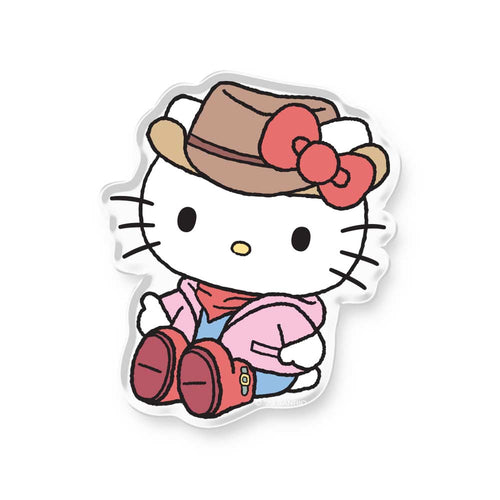 Happy Camper Popup Stand Acrylic