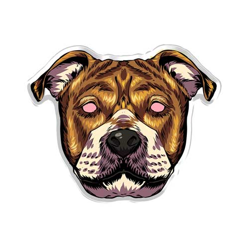 Japan Mask - Dog Acrylic Popup Stand